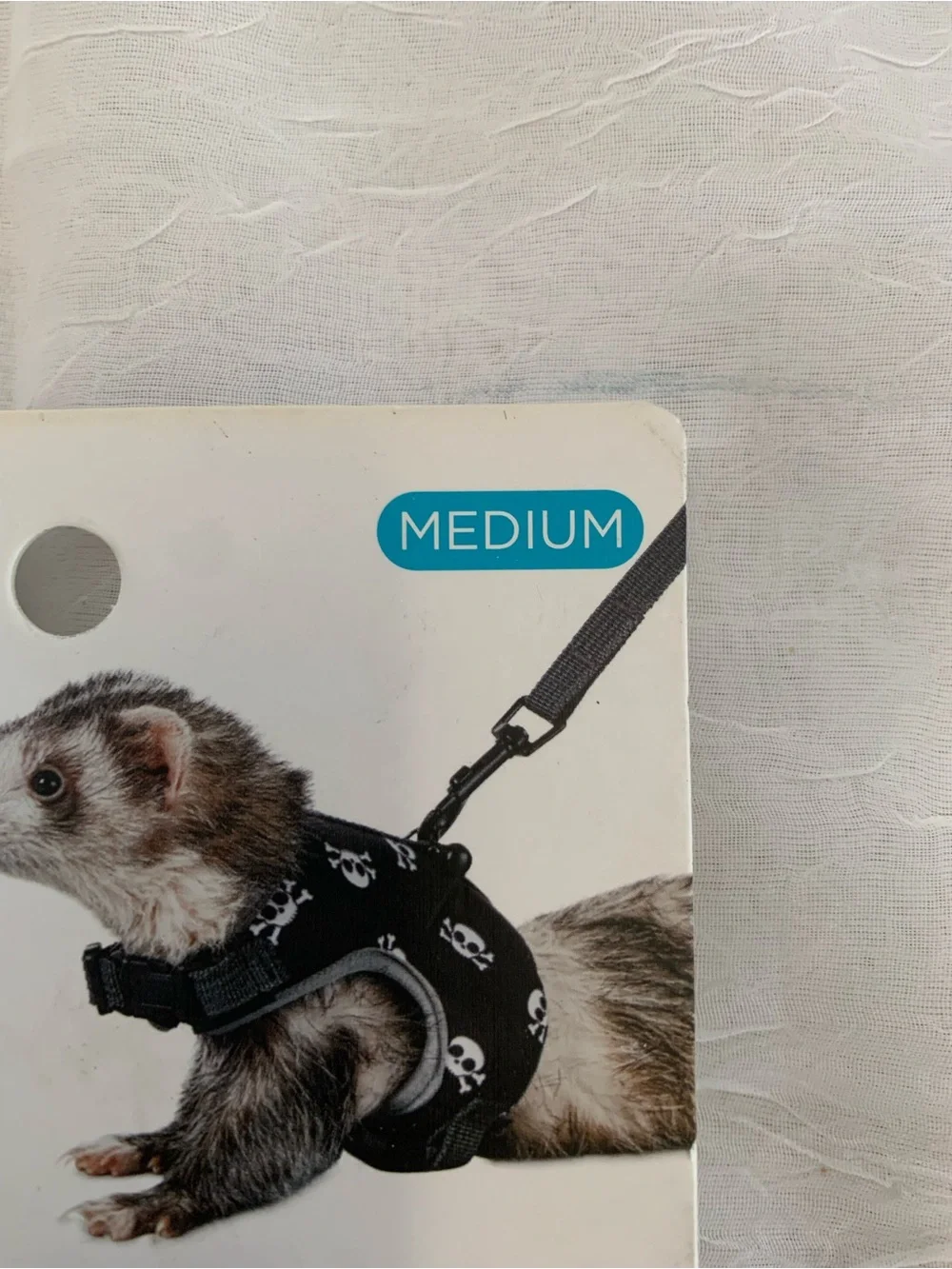 You & Me Skulls Small Animal Harness and Lead Set,